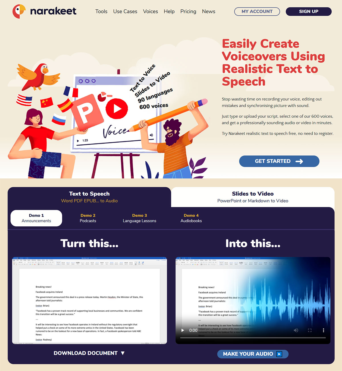 Narakeet(图1) Narakeet