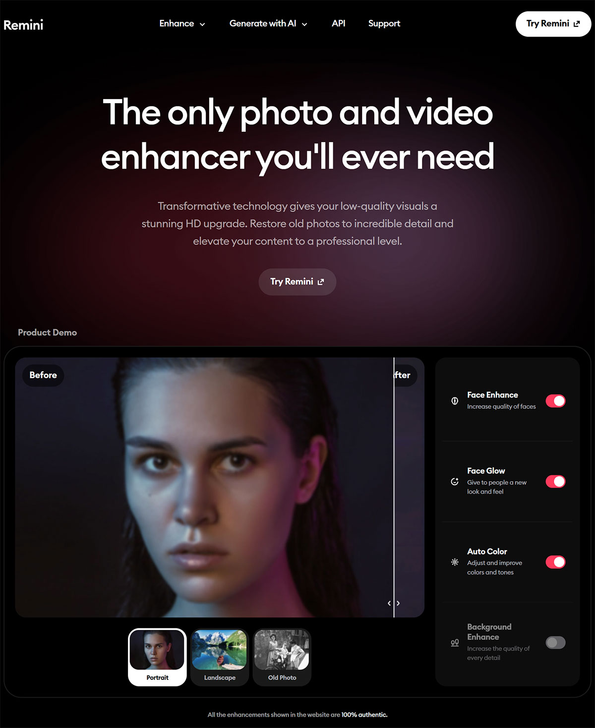 Remini AI(图1) ReminiAI