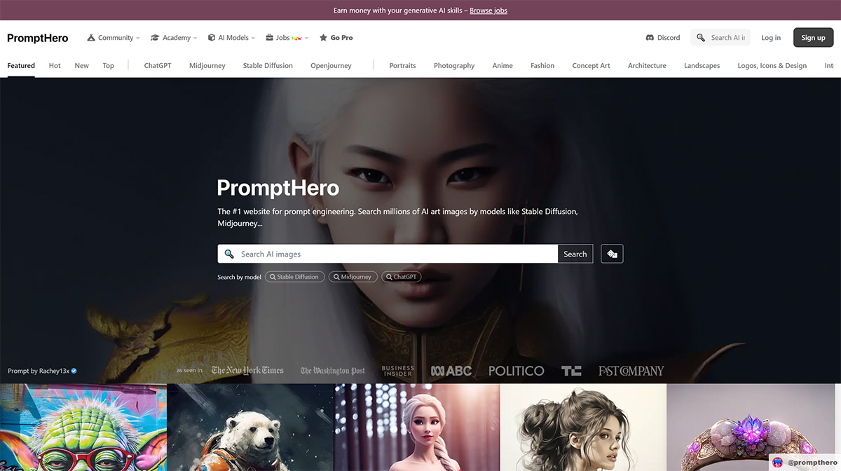 PromptHero(图1) PromptHero