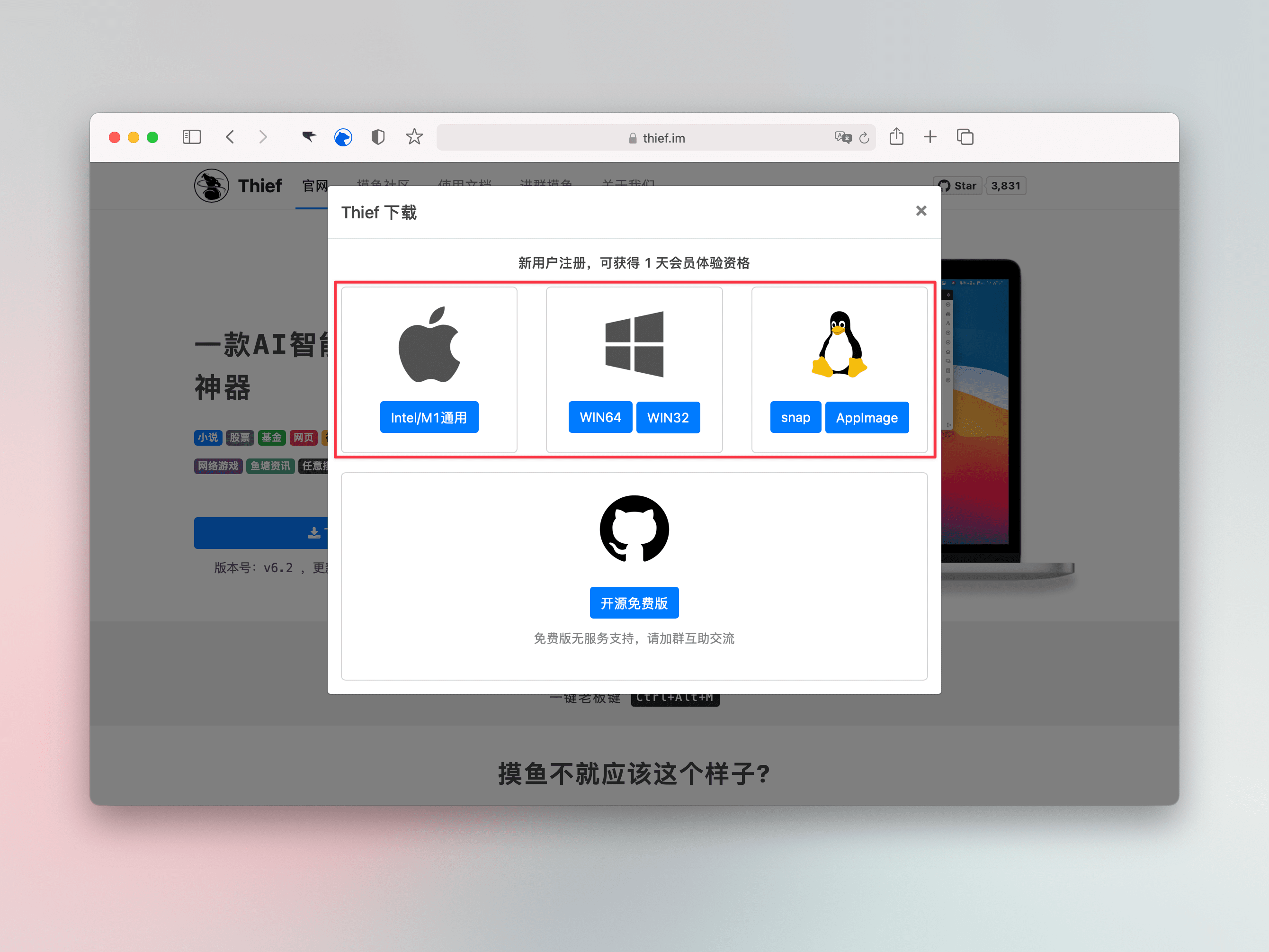 Thief摸鱼神器(图2) Thief摸鱼神器