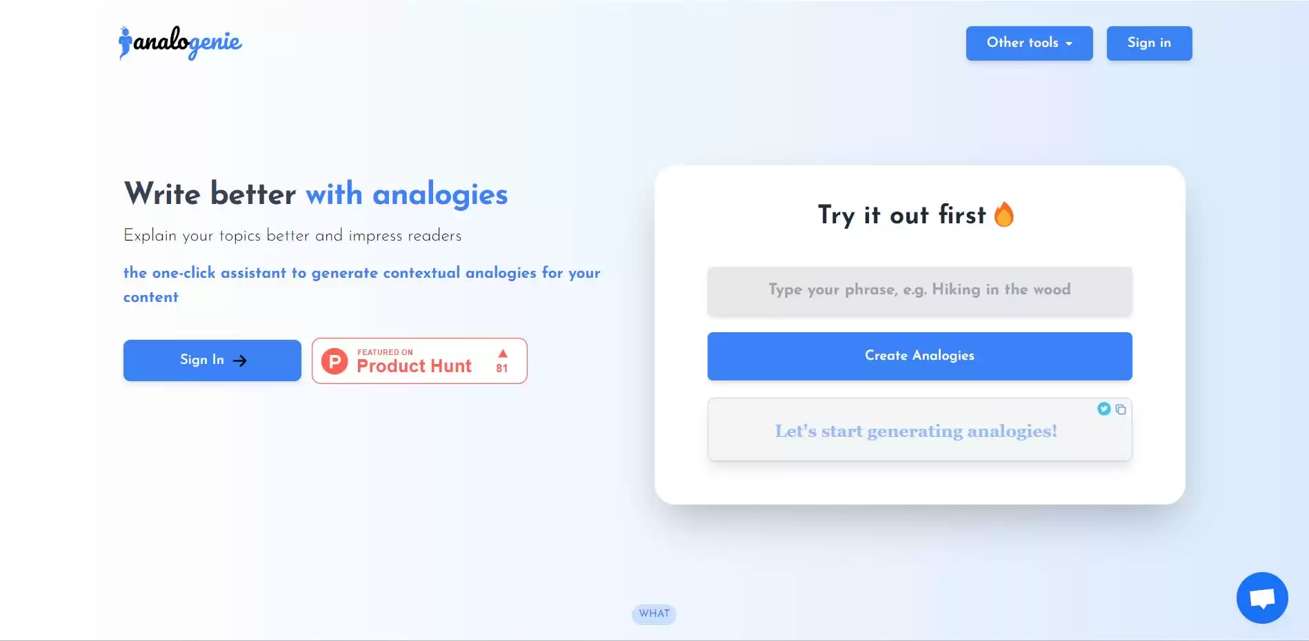 Analogenie(图1) Analogenie