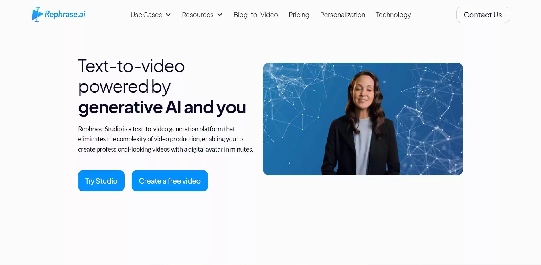Rephrase AI(图1) RephraseAI