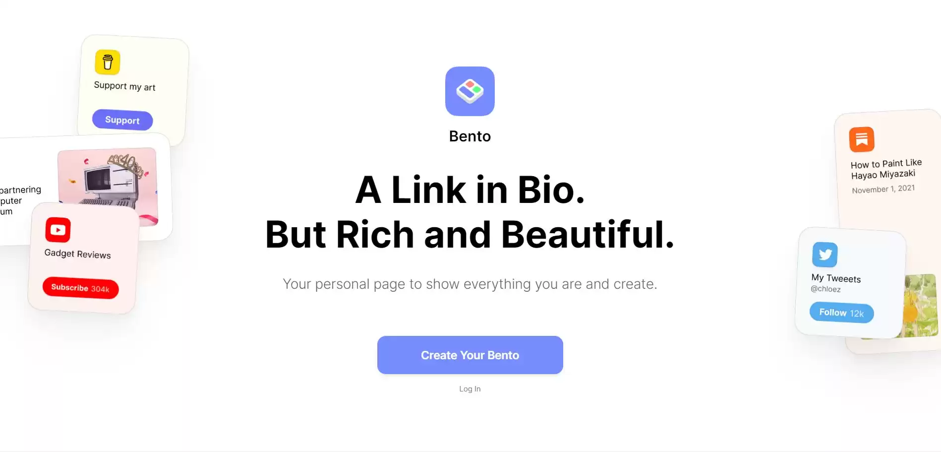 Bento.me(图1) Bento.me