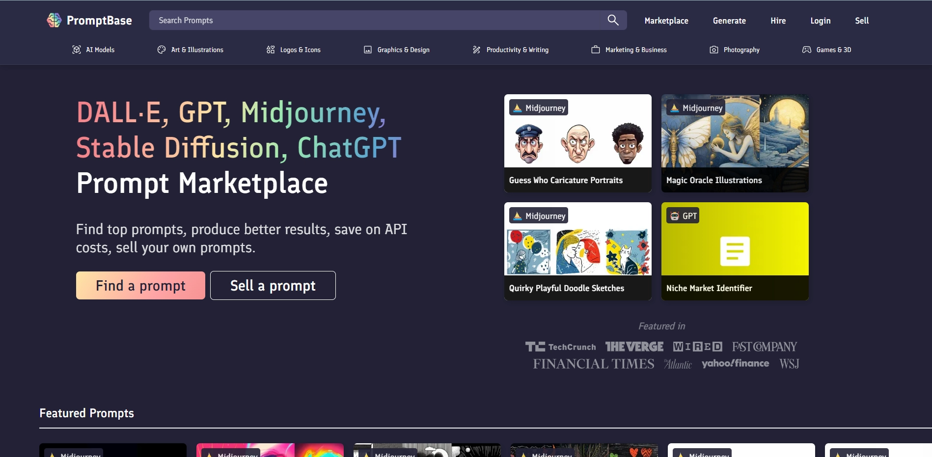 PromptBase(图1) PromptBase