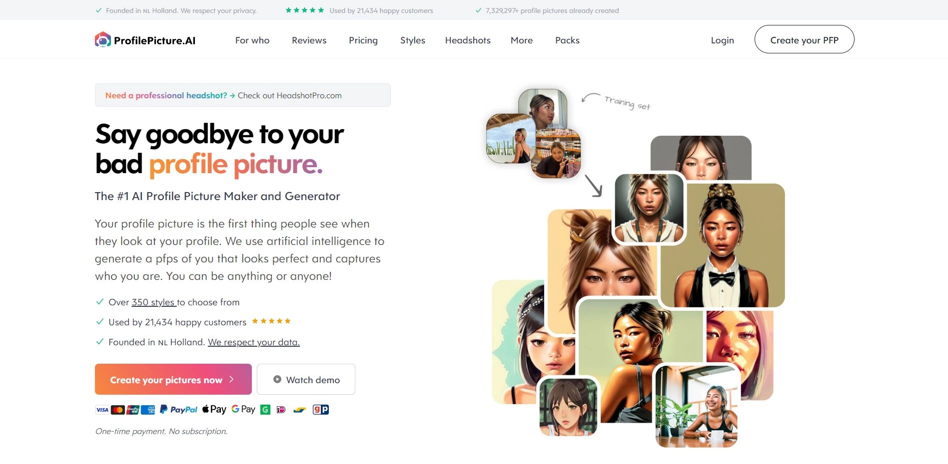 Profile Picture AI(图1) ProfilePictureAI