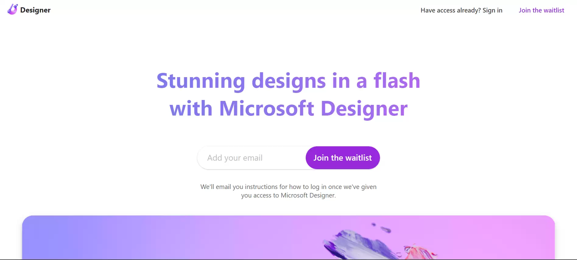 Microsoft Designer(图1) MicrosoftDesigner