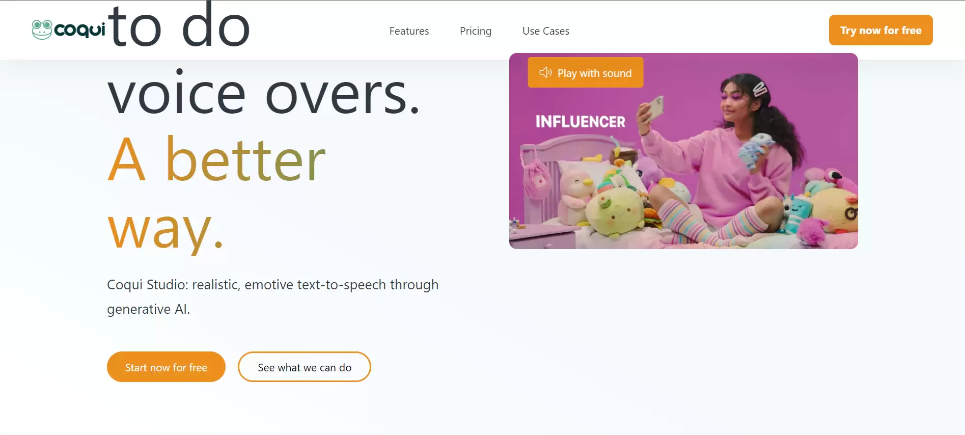 Coqui.ai (图1) Coqui.ai