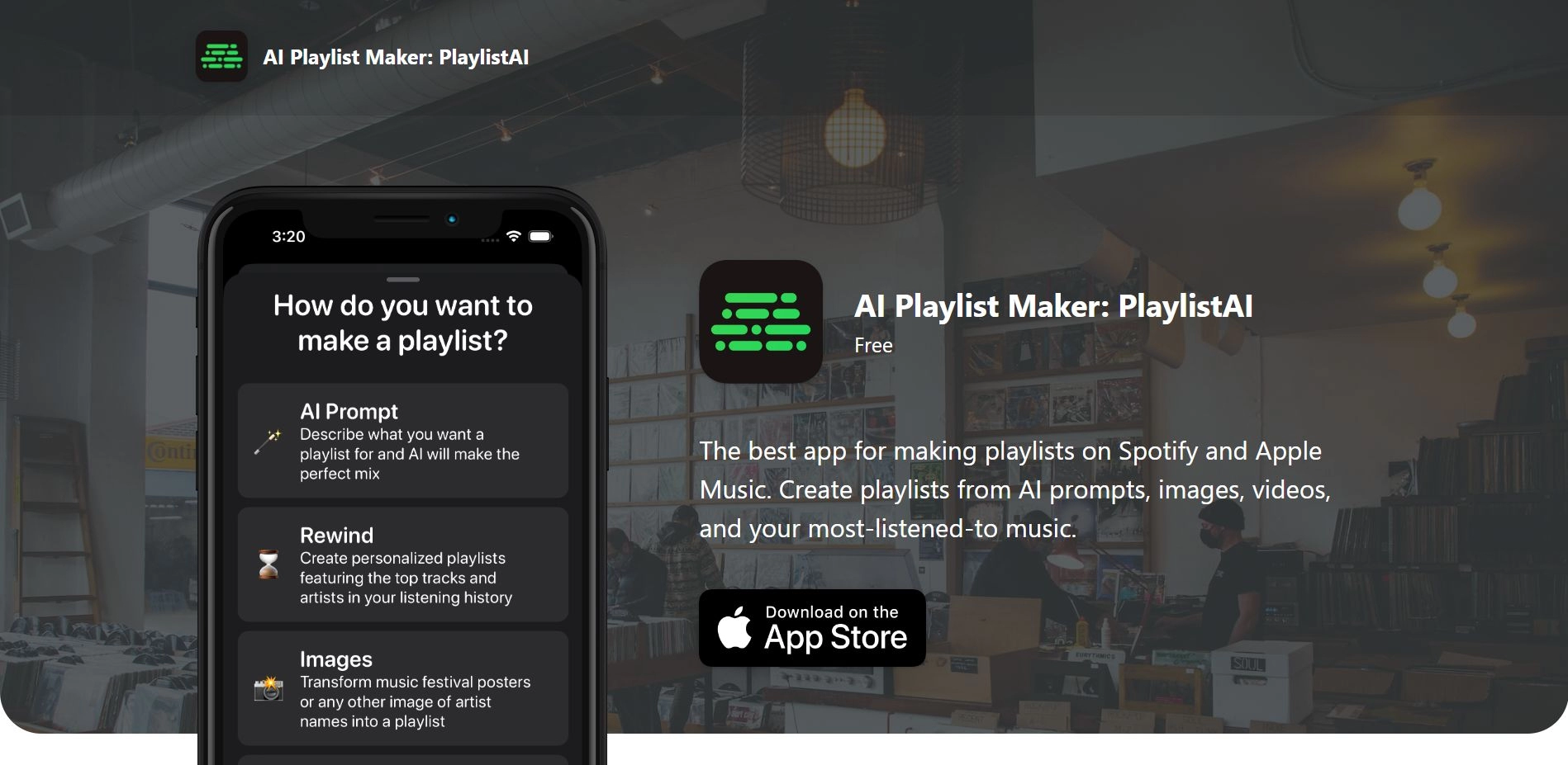 PlaylistAI(图1) PlaylistAI