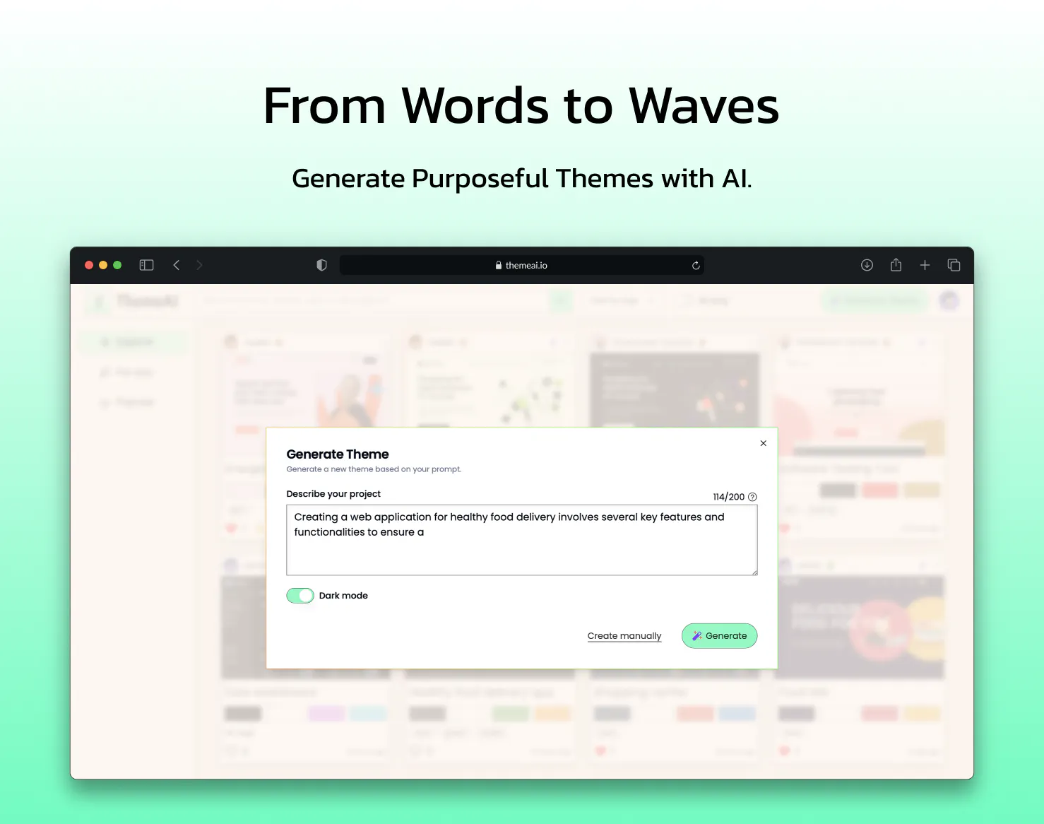 Theme AI(图1) ThemeAI