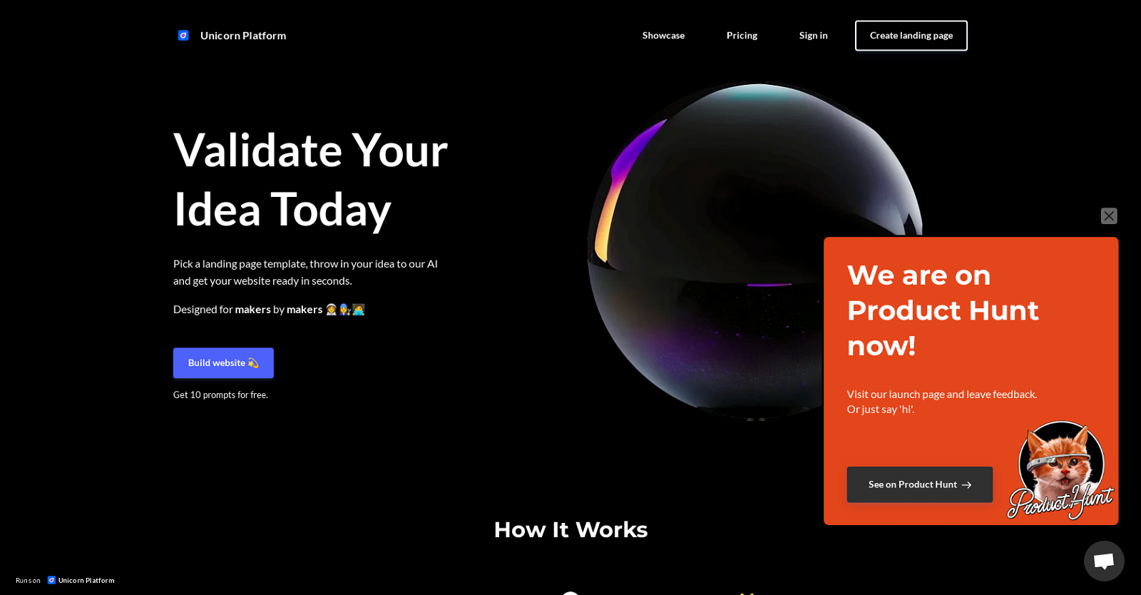 Unicorn platform(图1) Unicornplatform