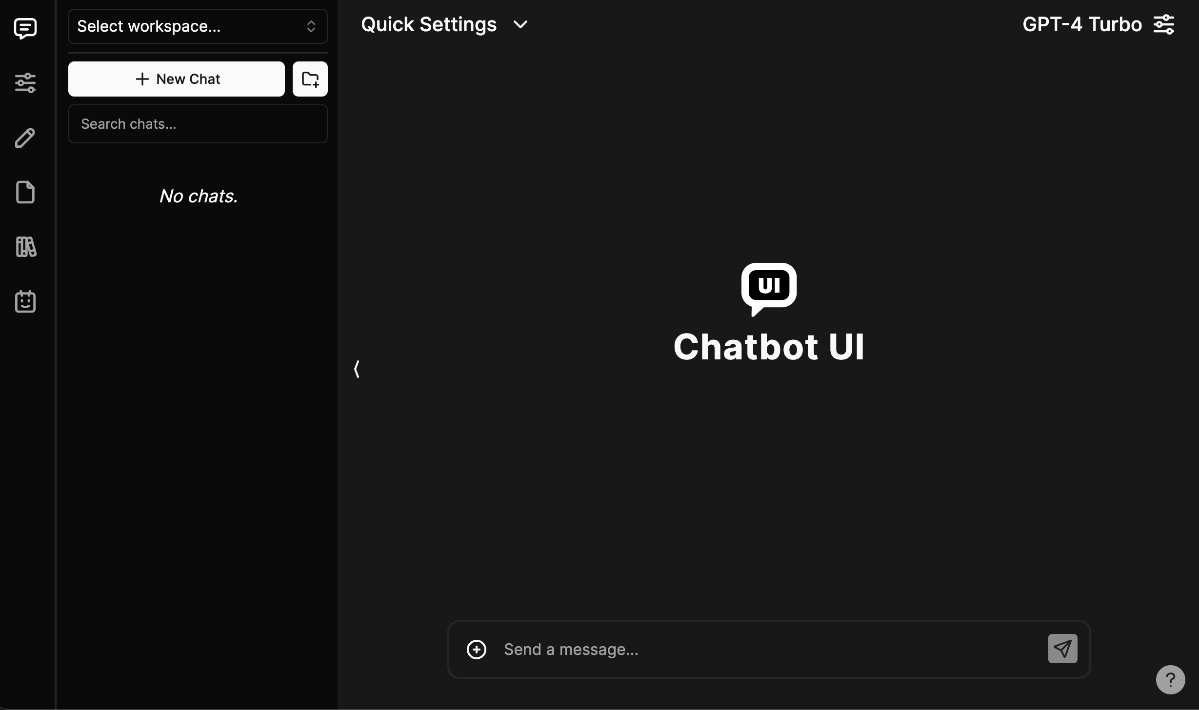 Chatbot UI(图1) ChatbotUI