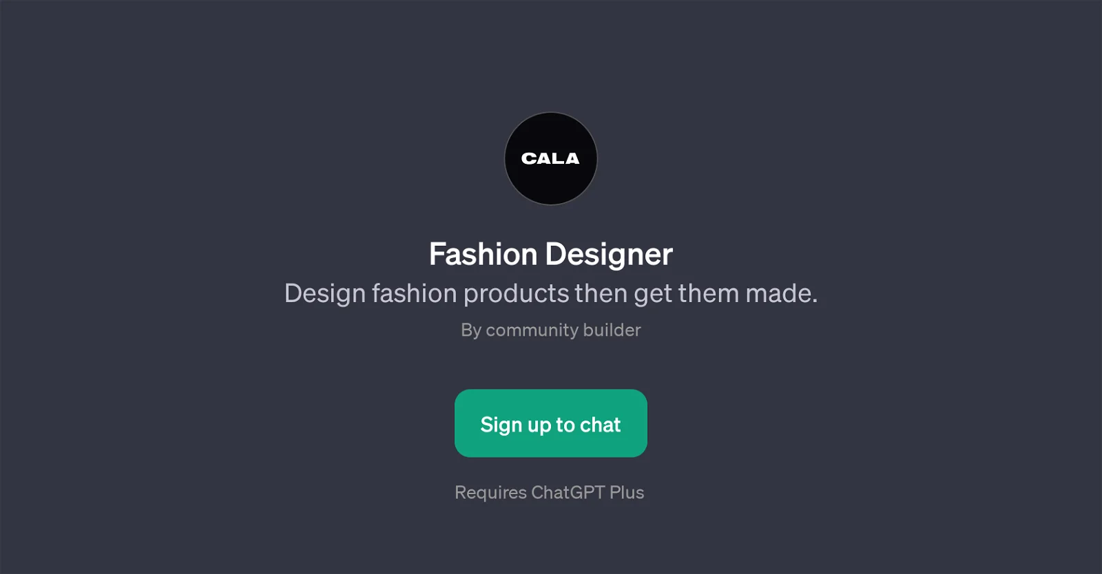 Fashion Designer GPT(图1) FashionDesignerGPT