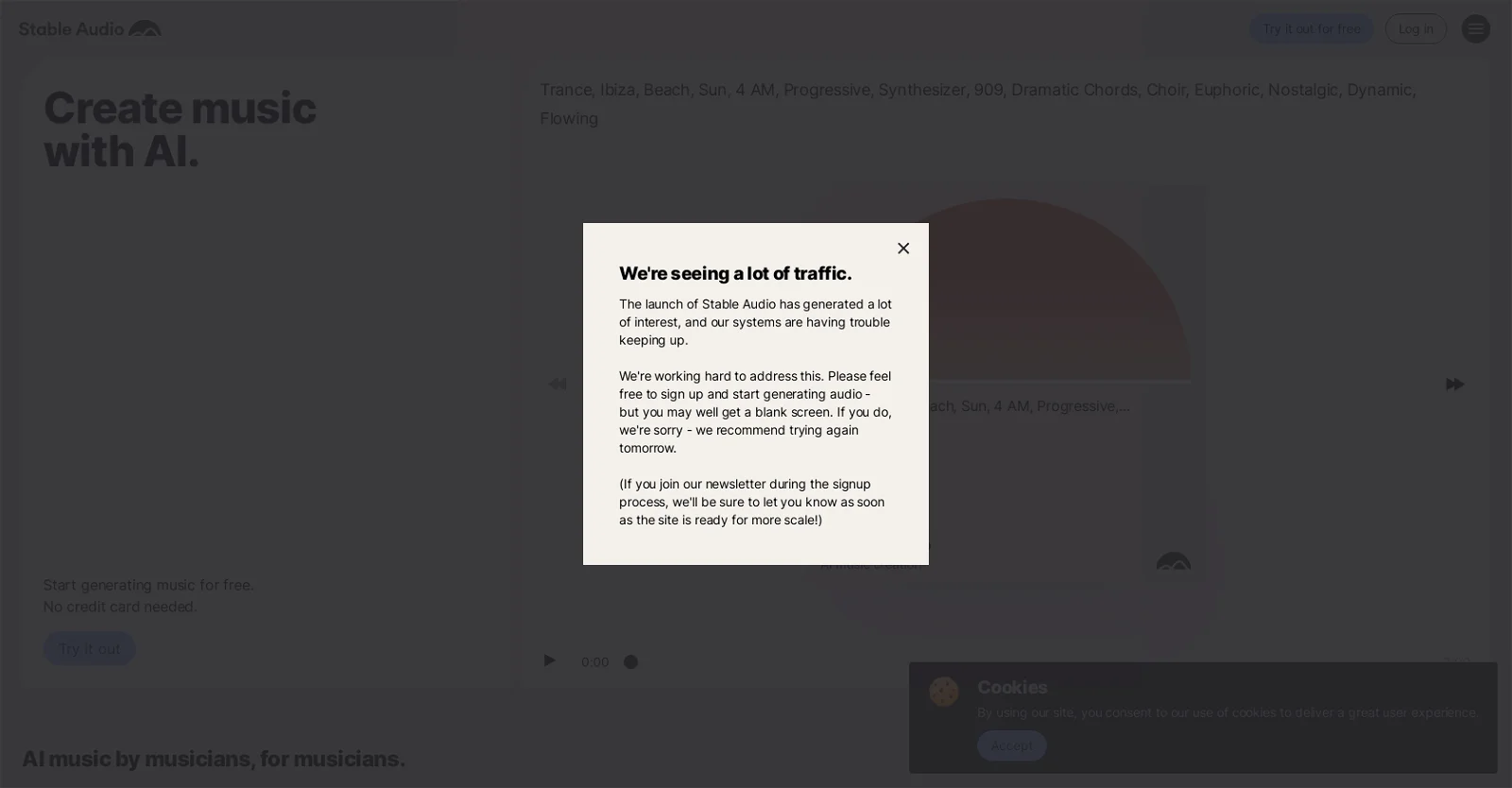 Stable Audio(图1) StableAudio