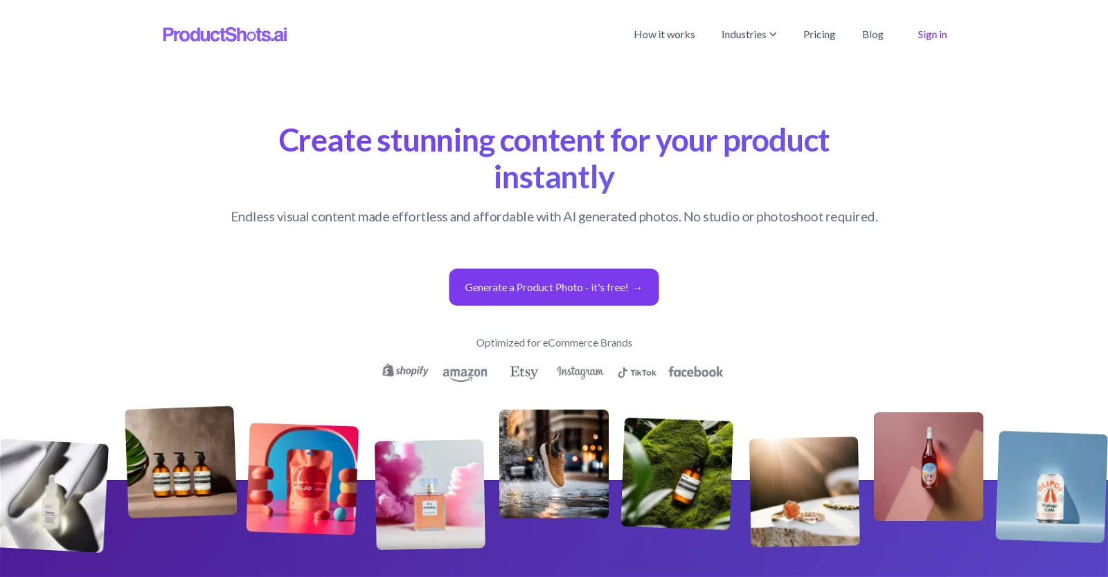 ProductShots.AI(图1) ProductShots.AI