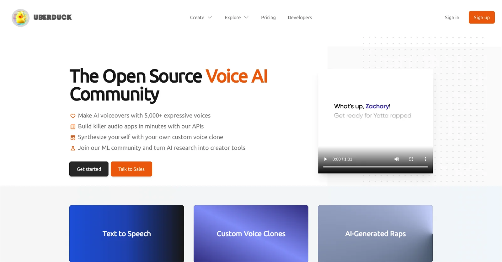 Uberduck AI(图1) UberduckAI