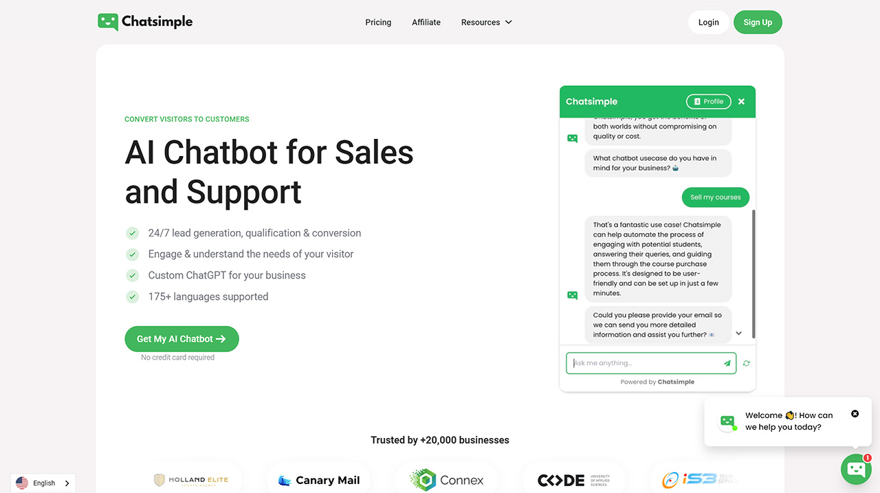 Chatsimple Ai(图1) ChatsimpleAi