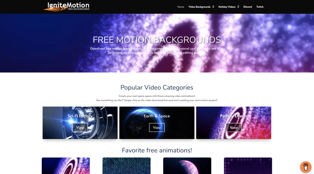 设计神器ignitemotion！还在找动态背景的素材吗？那可不能错过这个神器！