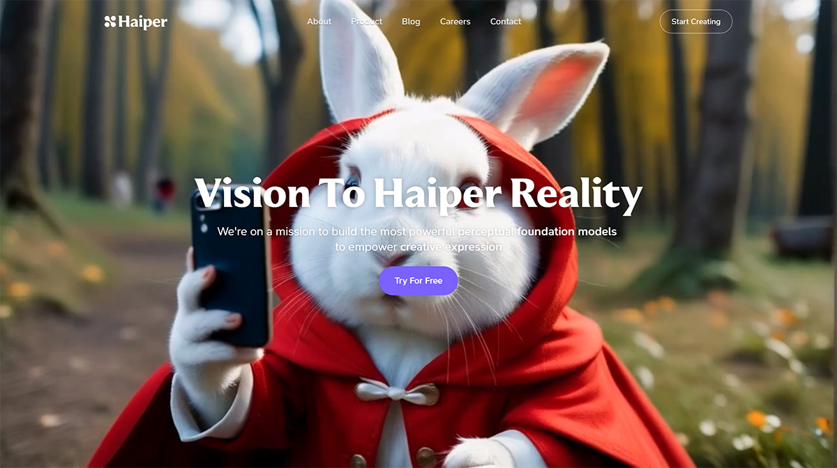 Haiper AI(图1) HaiperAI