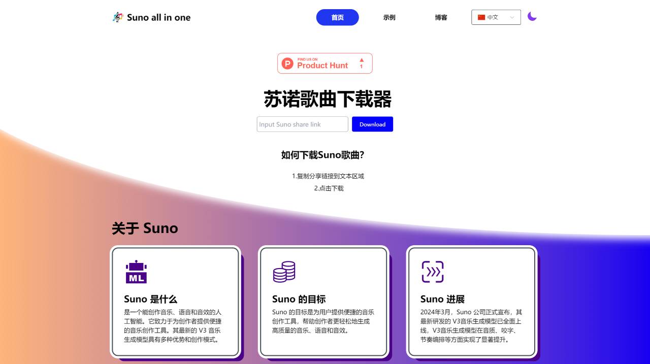 Suno all in one(图1) Sunoallinone