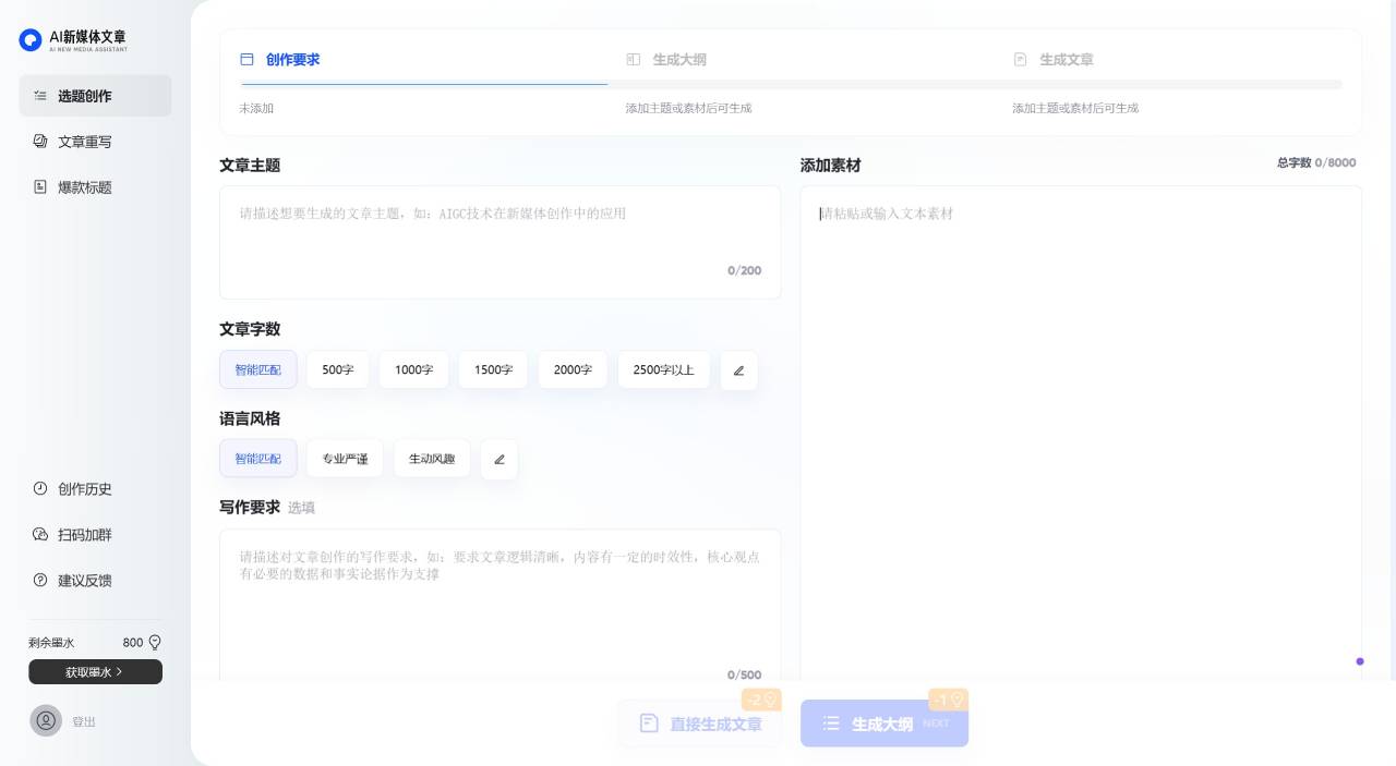 AI新媒体文章(图1) AI新媒体文章