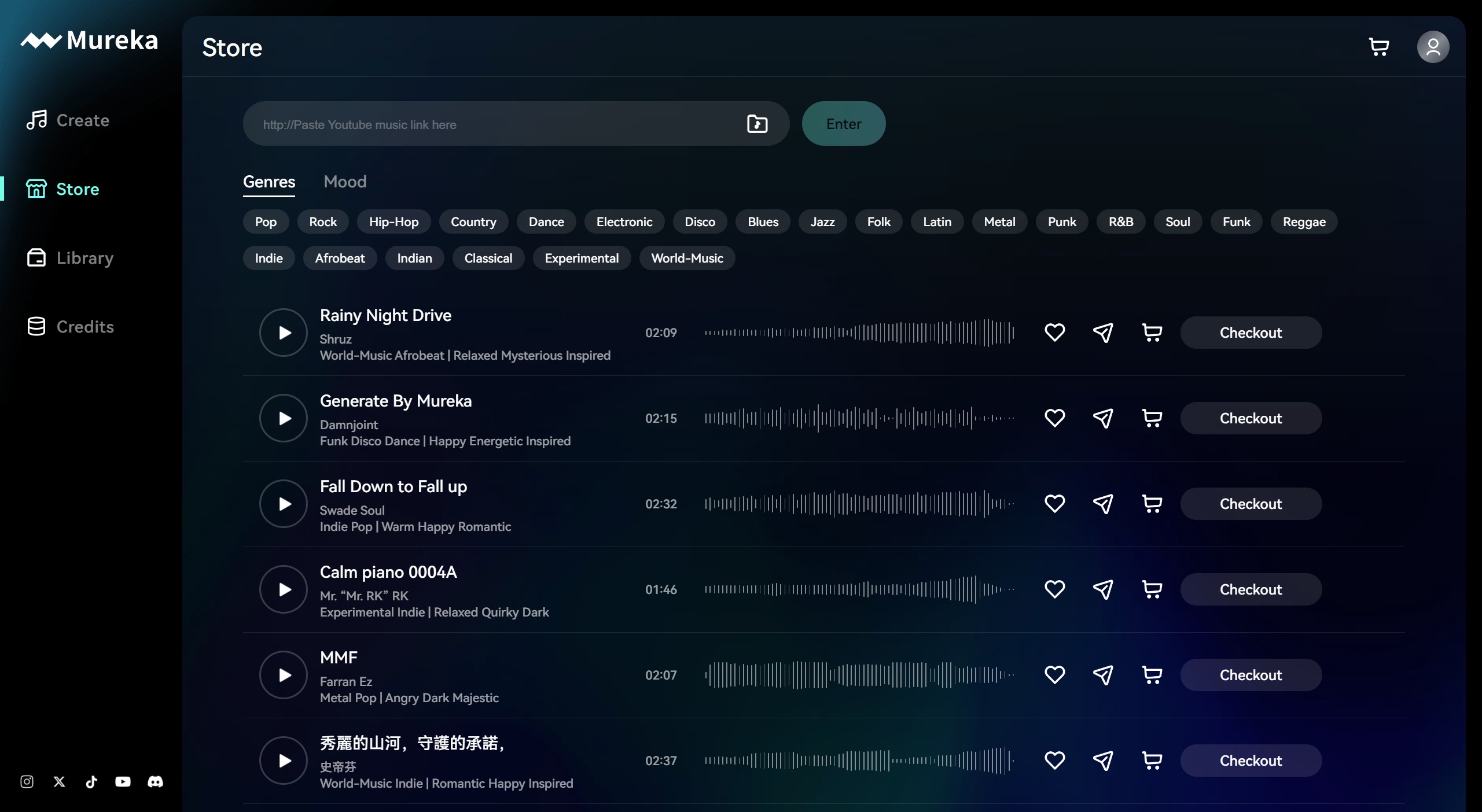 Mureka音乐平台的主要特点 MurekaAi
