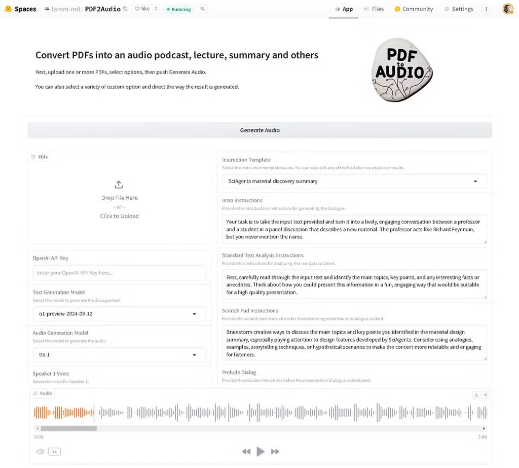 PDF2Audio(图1) PDF2Audio
