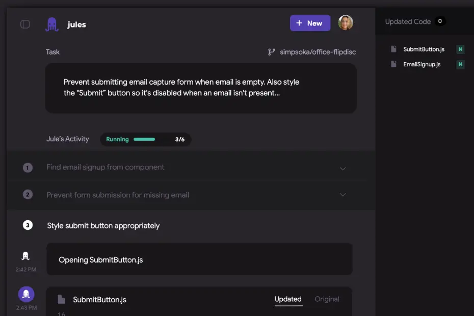 Jules的技术特点 Jules