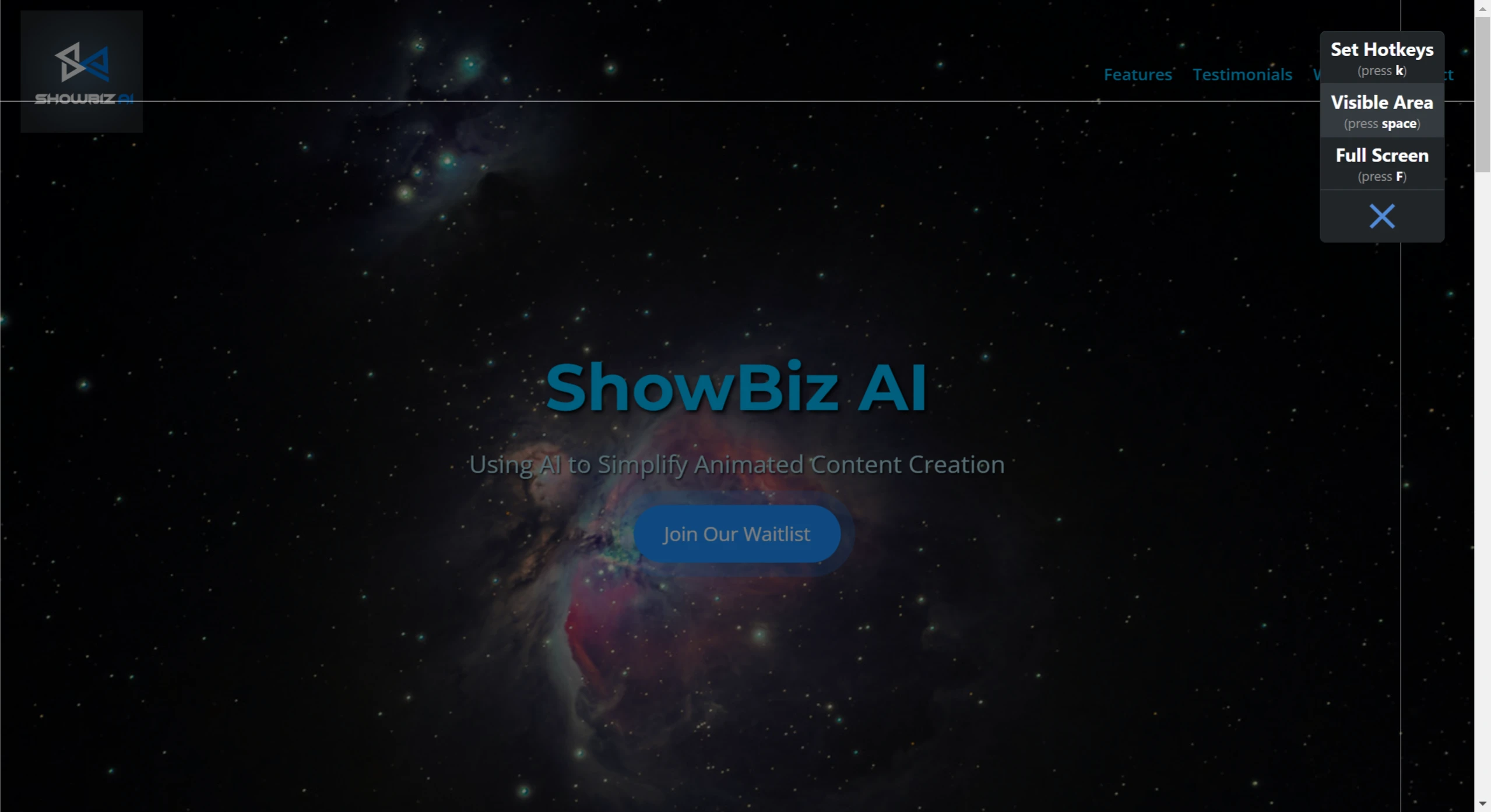 ShowBiz AI ShowBizAI