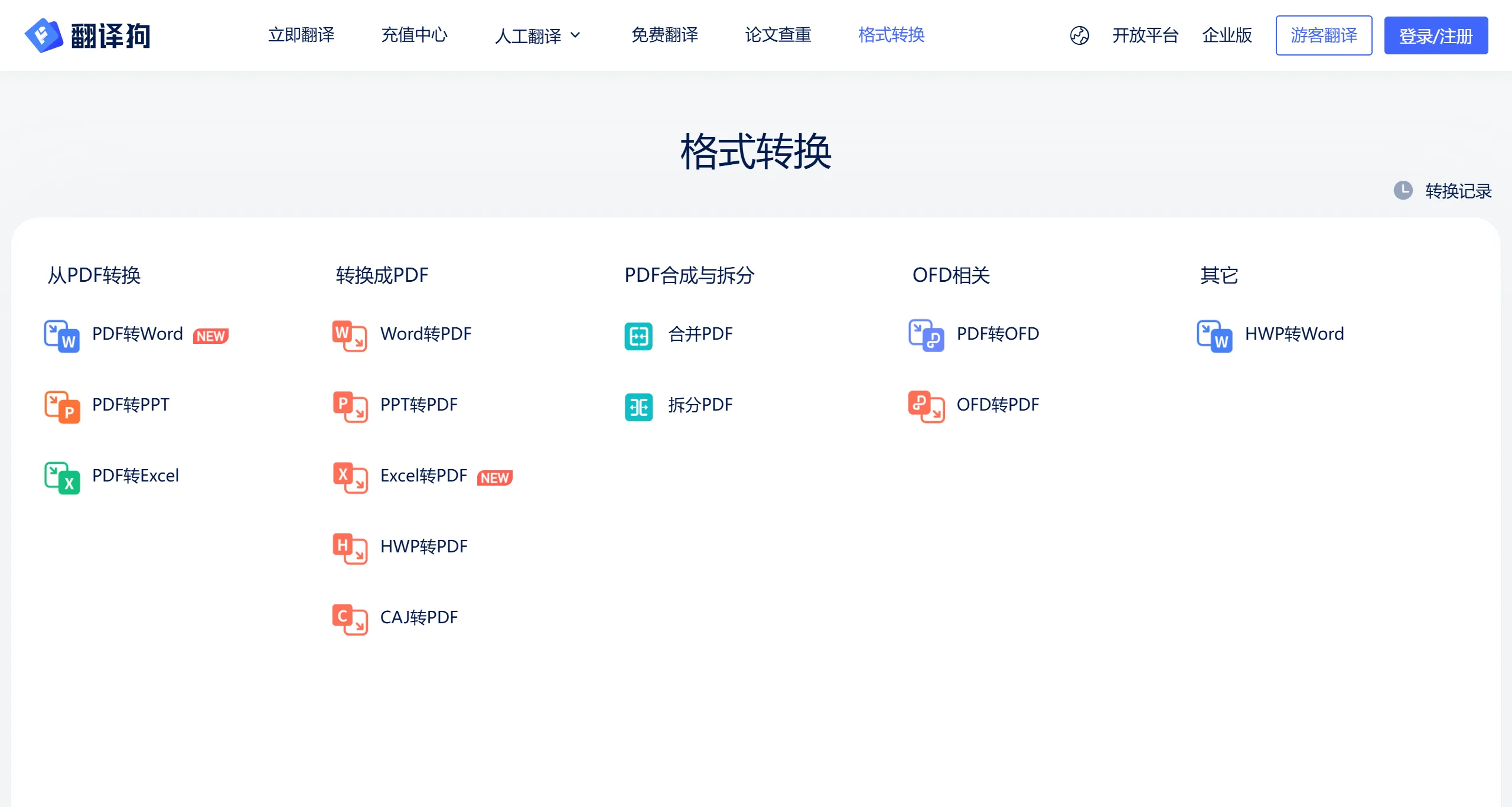 翻译狗功能 翻译狗
