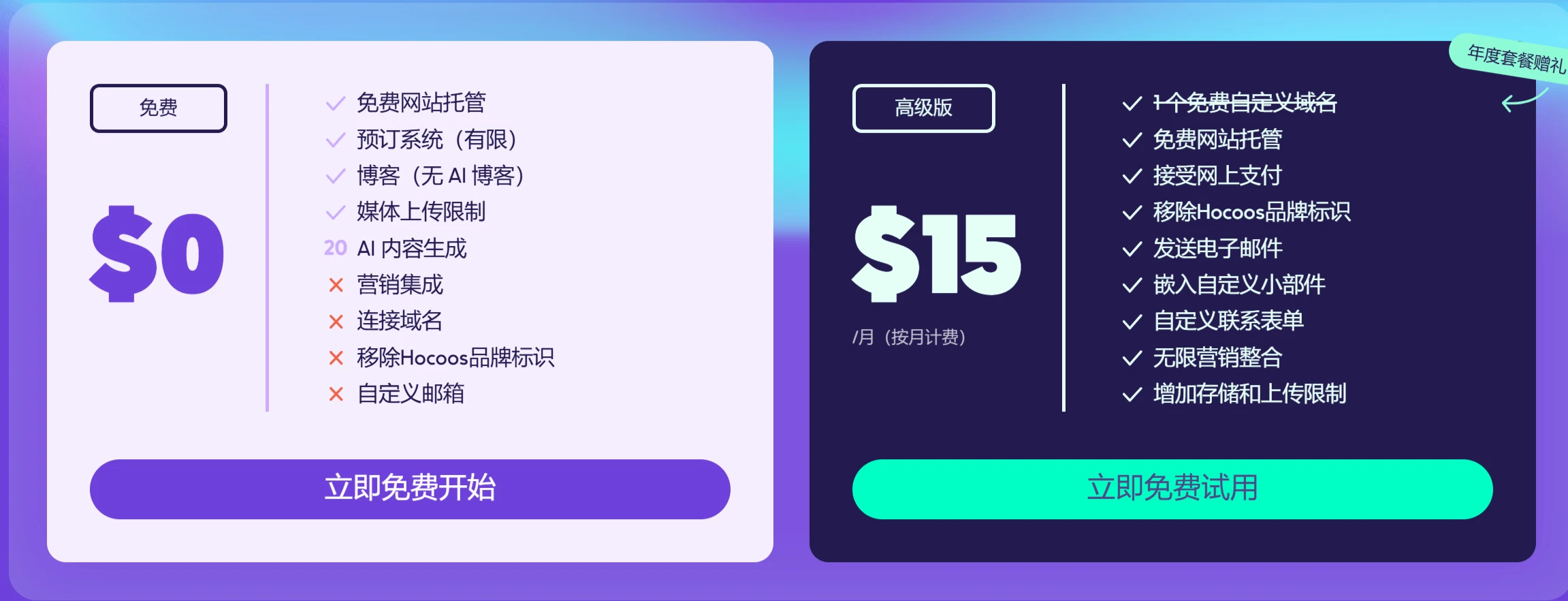 Hocoos AI价格与服务 HocoosAI