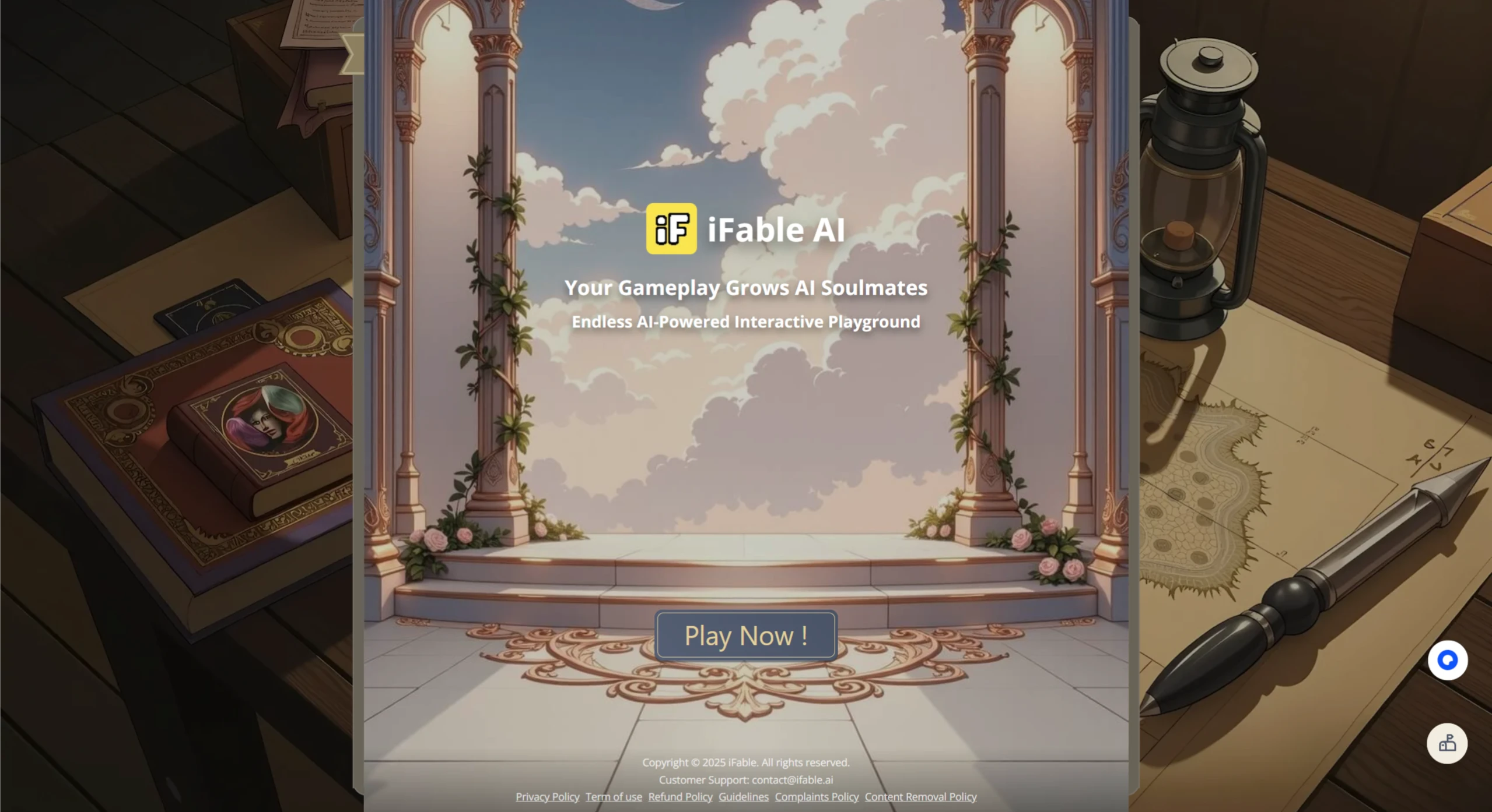 iFable AI: AI驱动的互动故事游戏平台 iFableAI