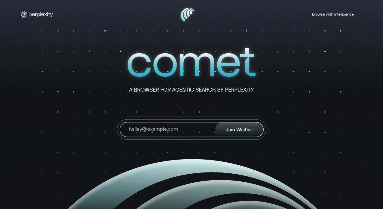 Comet：Perplexity AI推出的AI浏览器.webp