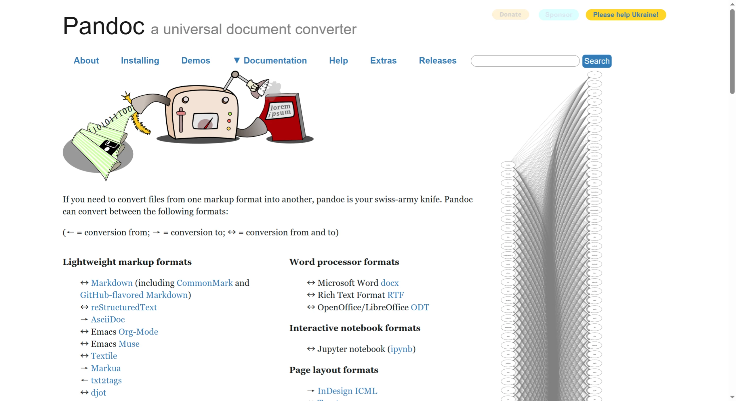 Pandoc:一款强大的跨平台文档格式转换工具 Pandoc