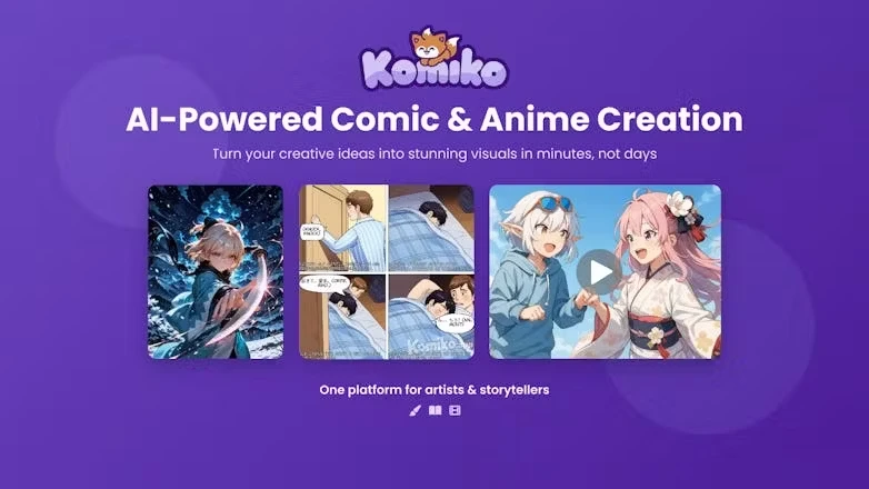 Komiko:艺术、动漫及漫画的一体化AI平台 Komiko