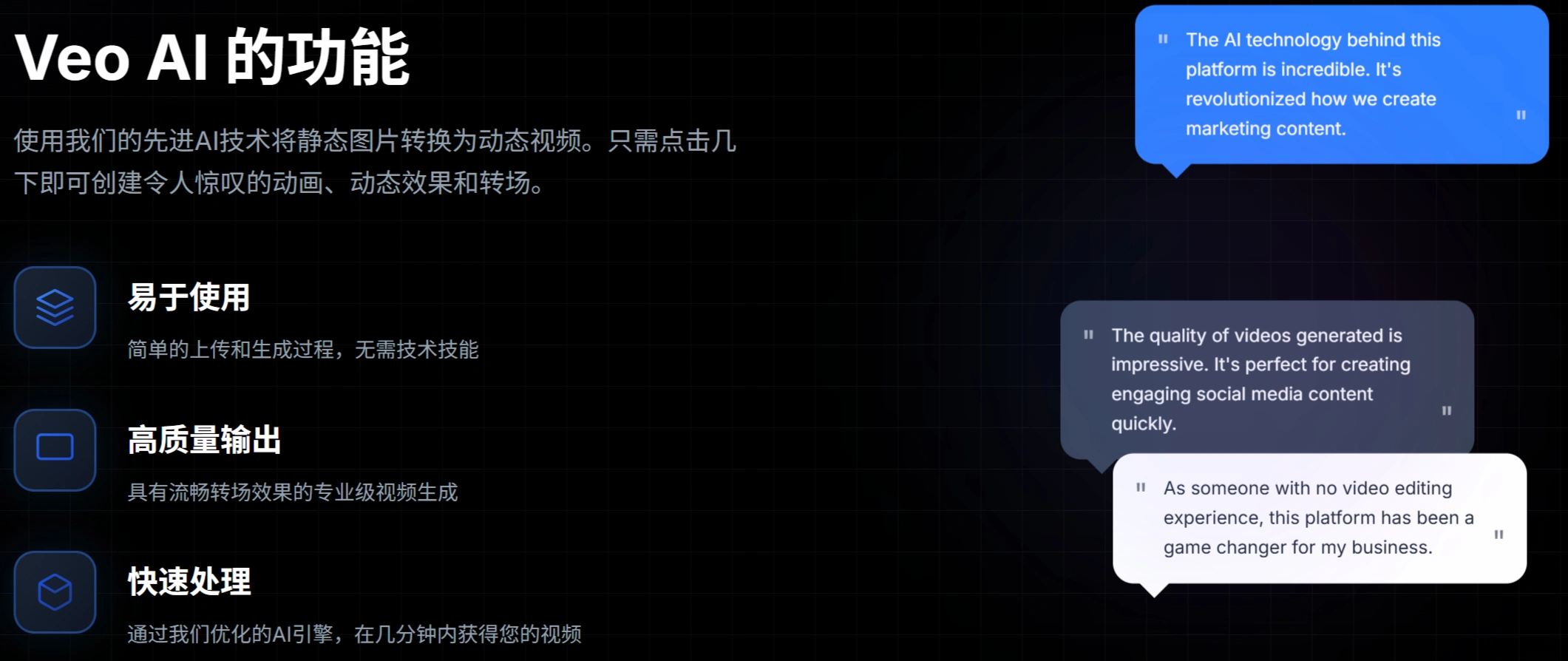 Google Veo3的功能 Veozon