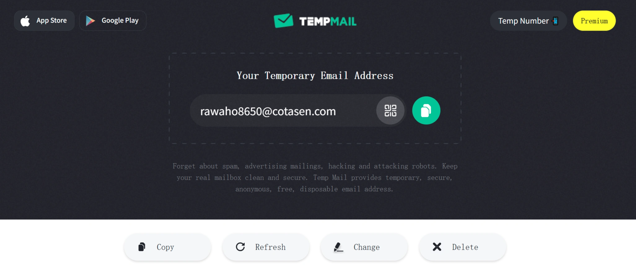 Temp Mail (图1) TempMail