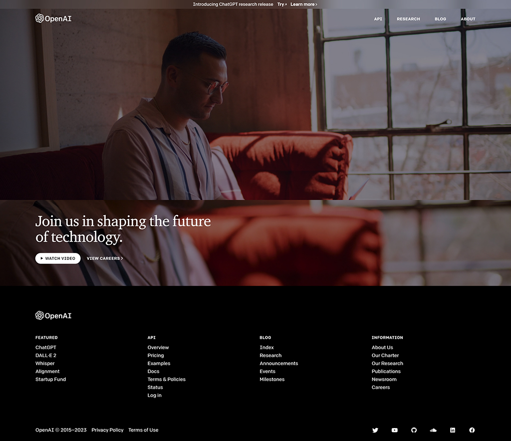 CHATGPT官网(图1) Openai
