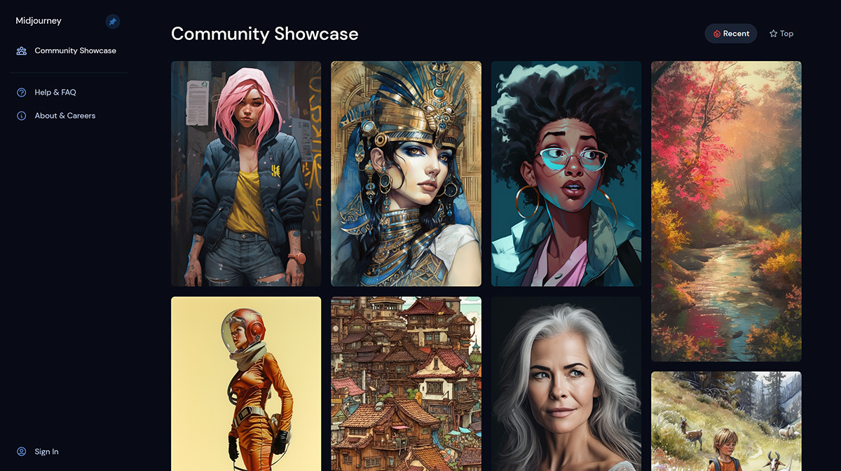 Midjourney(图1) MidjourneyAI创作工具