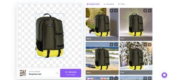 Mokker AI背景生成器(图2) Mokker AI背景生成器(图2)